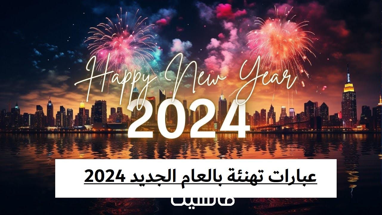 عبارات تهنئة بالعام الجديد 2024.. أرسلها لأسرتك وأصدقائك الآن