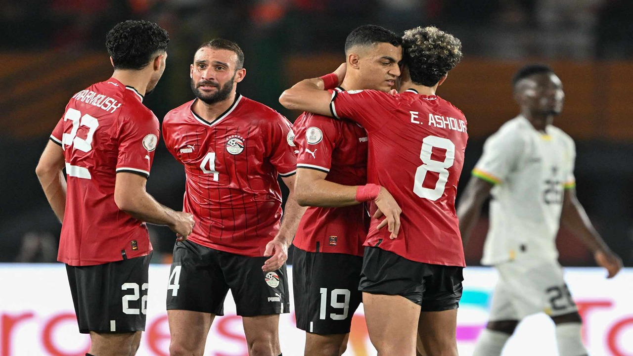 ترتيب مجموعة مصر في كأس أمم أفريقيا 2023 بعد التعادل أمام غانا