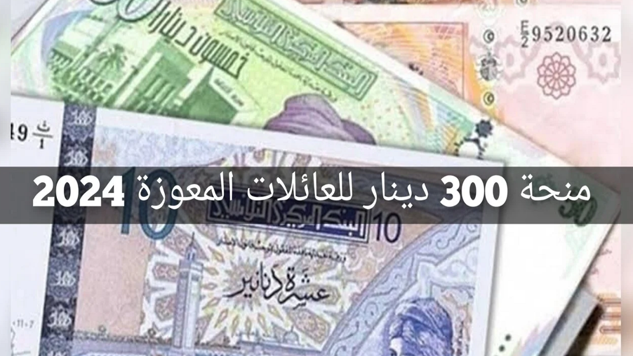 قدم الآن.. رابط منحة 300 دينار للعائلات المعوزة بتونس 2024 والشروط المطلوبة