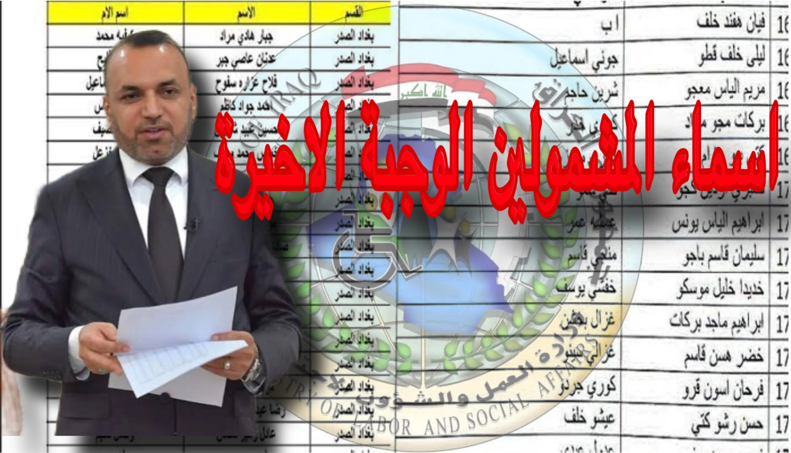 اشلون استعلم عن اسمي.. الوجبة السابعة وإعلان أسماء المشمولين بالرعاية الاجتماعية 2024 وخطوات الاستعلام