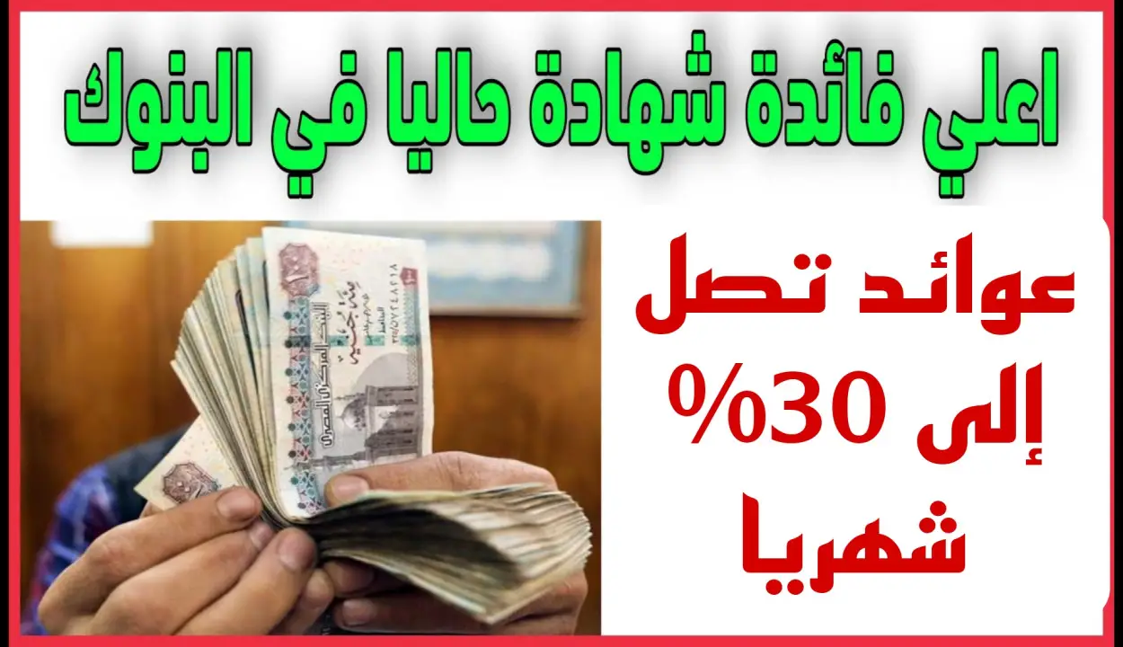 متفكرش كتير وامن مستقبل عيالك…أفضل شهادات الادخار في البنوك المصرية 2024 بأعلي فائدة تعرف على اعلي شهادات في البنوك