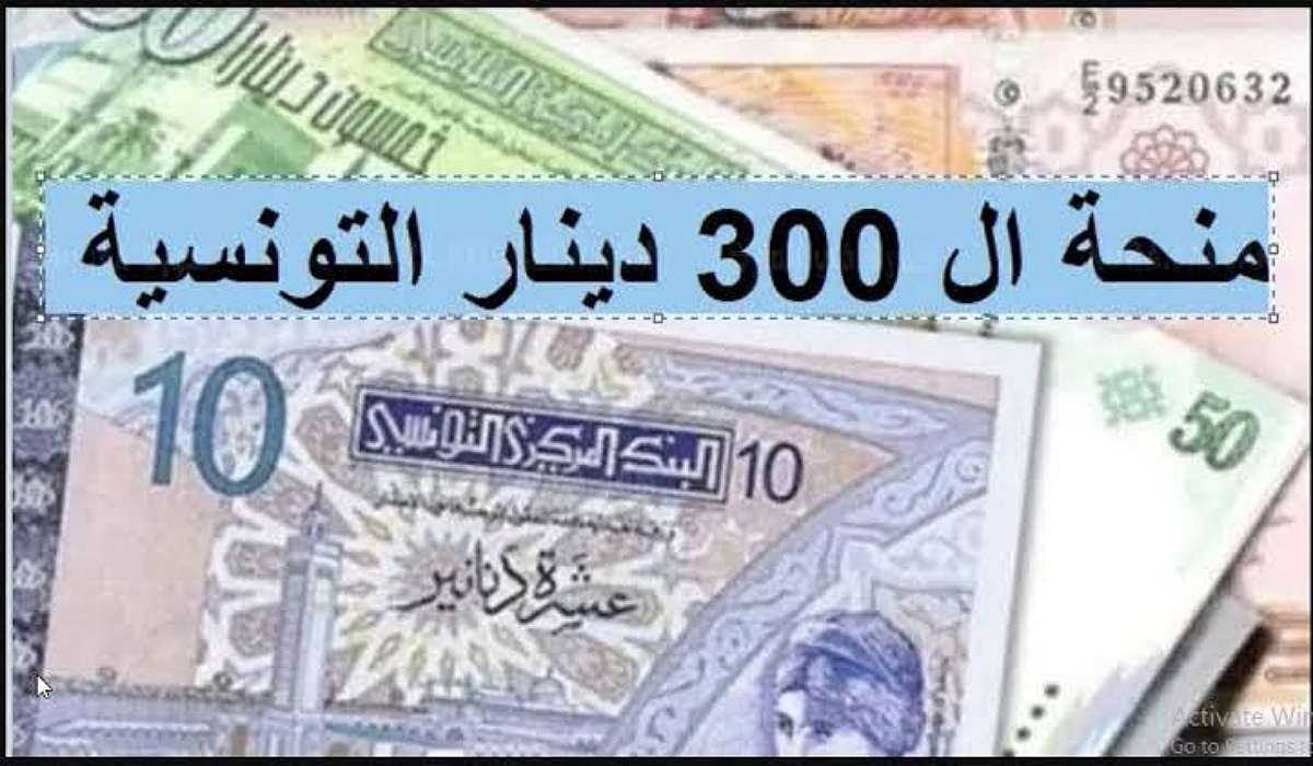 طريقة التسجيل في منحة 300 دينار تونس 2024 وشروط القبول