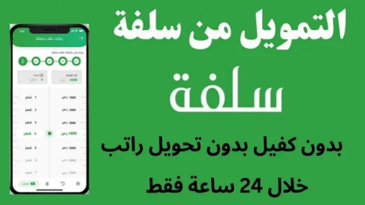 طريقة الحصول على سلفة في السعودية لعام 1445 عبر منصة نفاذ