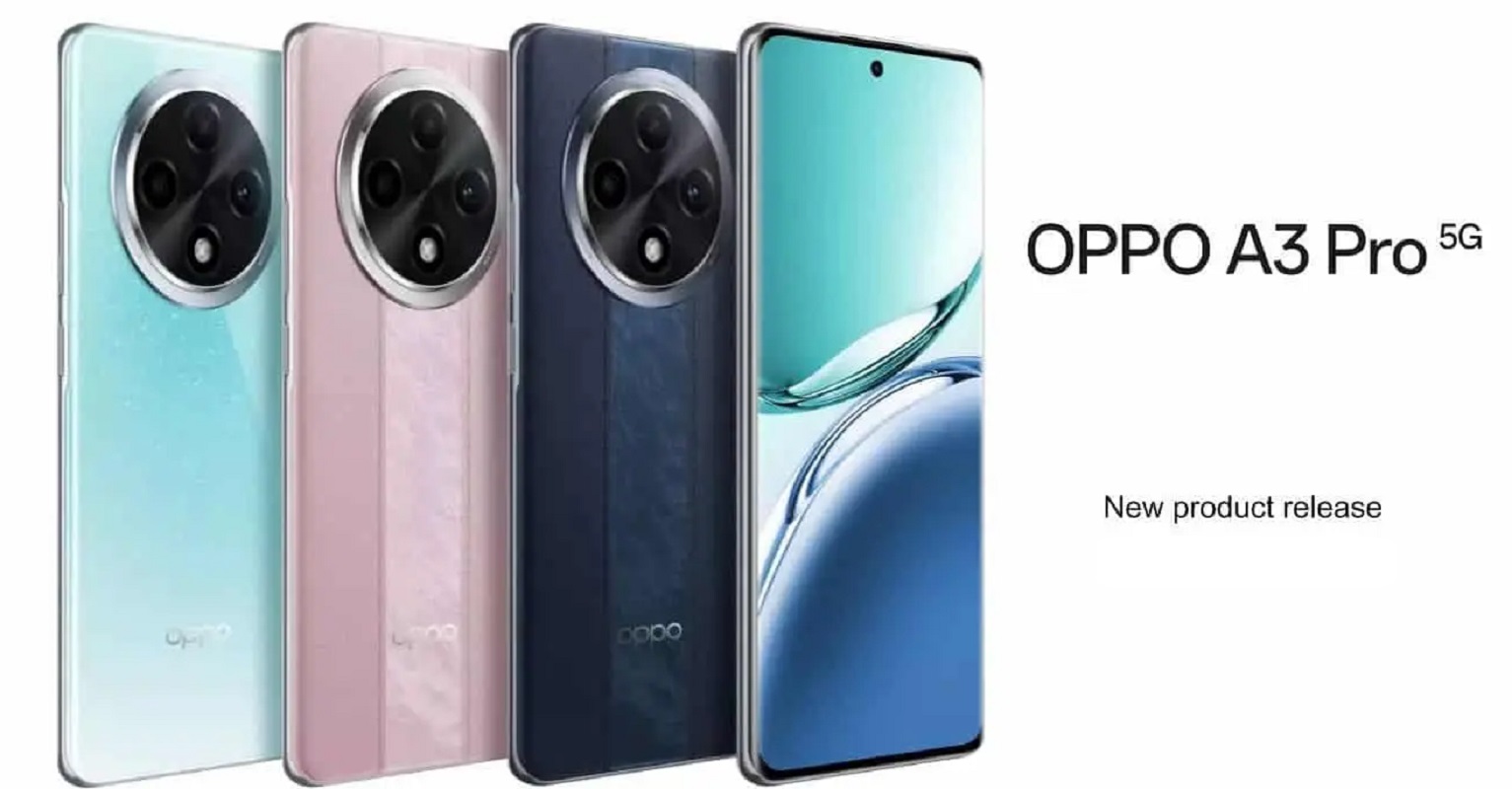 Oppo A3 Pro ضد الماء.. أحدث هواتف اوبو A3 Pro مواصفات وأسعار الهاتف قبل انطلاقه في الأسواق