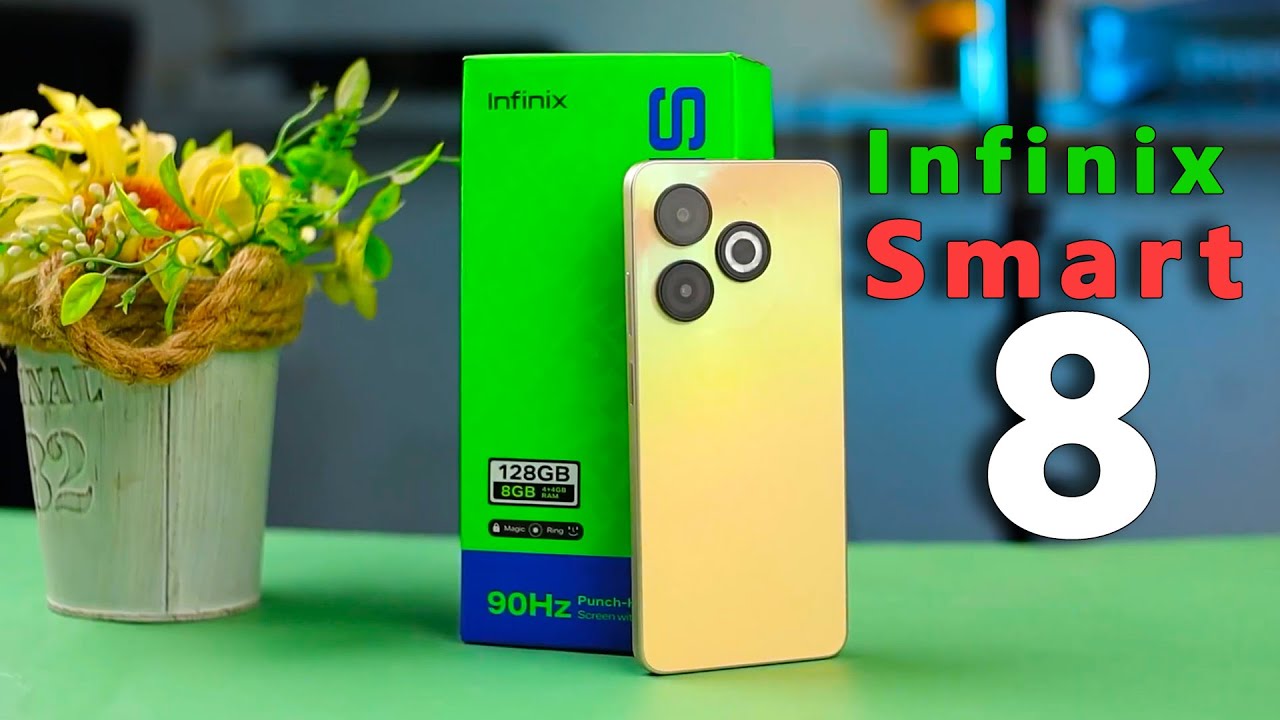 مواصفات هاتف Infinix smart 8 شبيه الآيفون ومميزات هاتف انفنكس سمارت 8 أقوي هواتف الفئة الاقتصادية