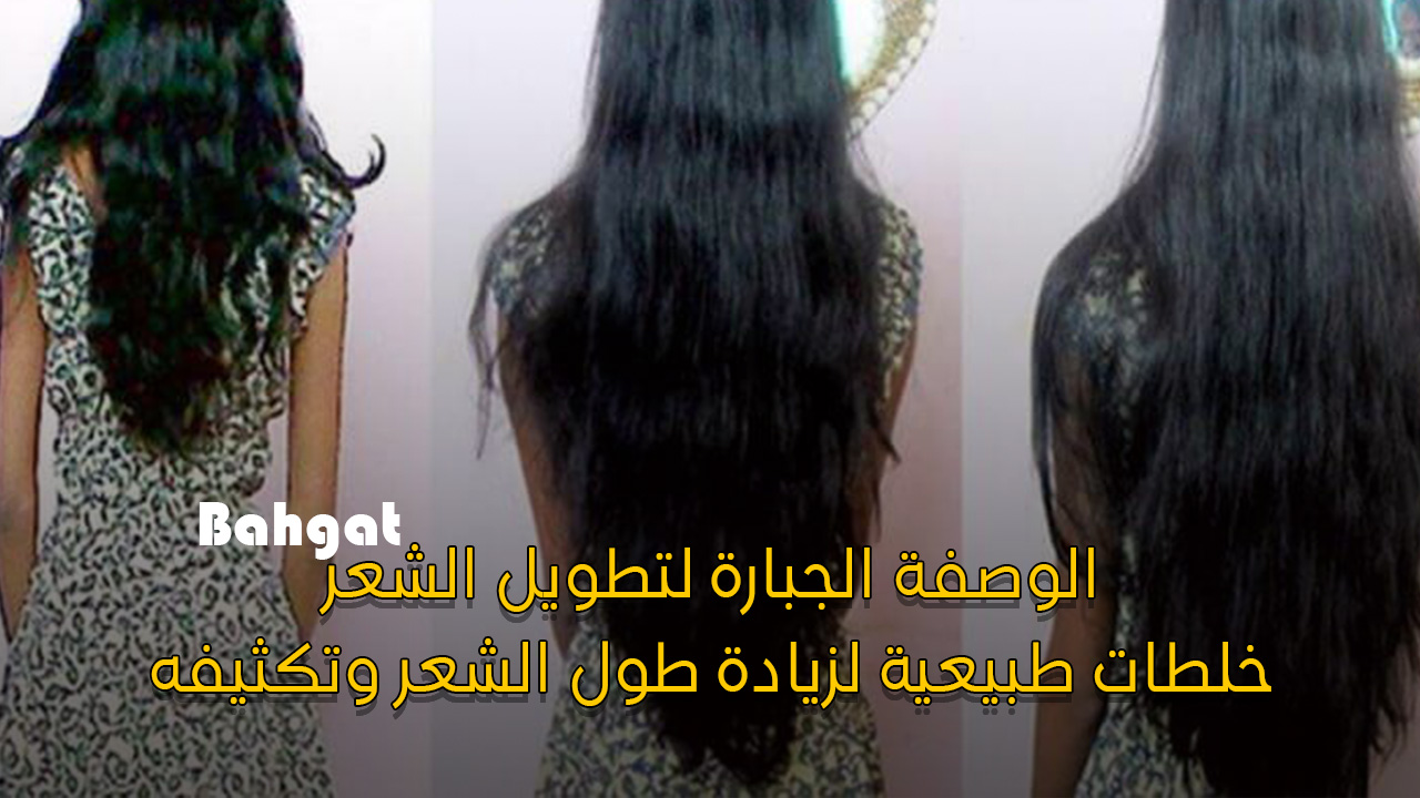 “شعرك هيطول في أسرع وقت” وصفات سحرية لزيادة كثافة الشعر وتطويله