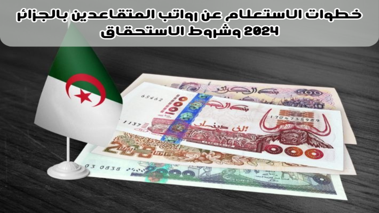 “استعلم الآن”.. خطوات الاستعلام عن رواتب المتقاعدين بالجزائر 2024 وشروط الاستحقاق