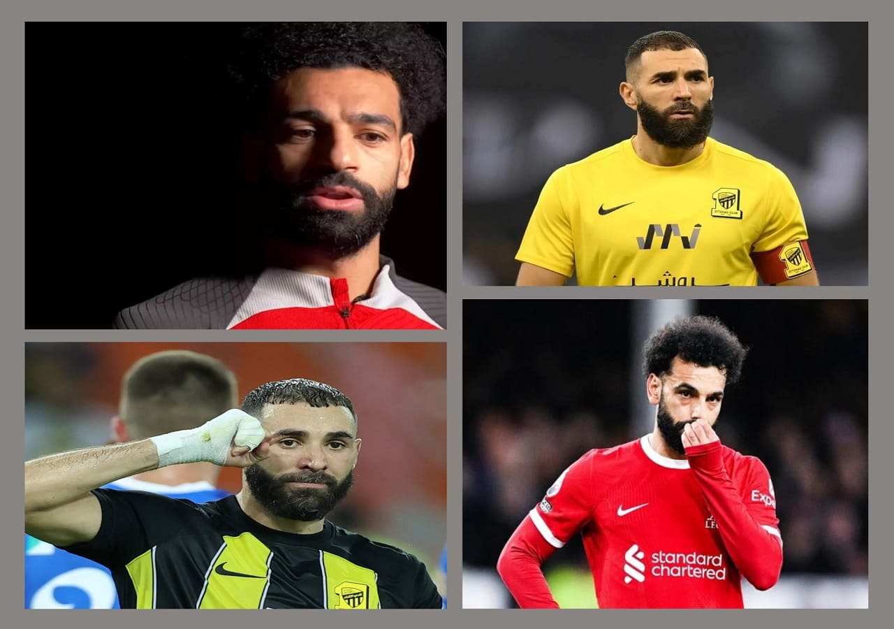 قرار محمد صلاح يتسبب في صدمة لكريم بنزيما فكيف سينجو اللاعب الفرنسي