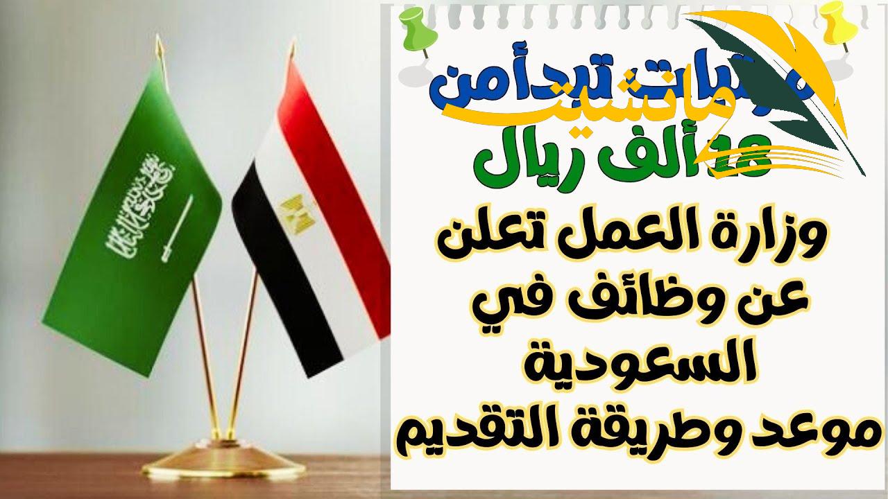 الحق وقدم على وظائف وزارة العمل في السعودية بمرتبات تبدأ من 18 ألف ريال سعودي