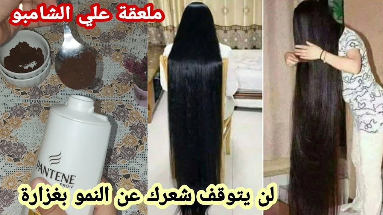 تطويل بغزارة.. مكون ضعيه على الشامبو لتطويل الشعر بسرعة جنونية في شهر واحد هتلاحظي الفرق