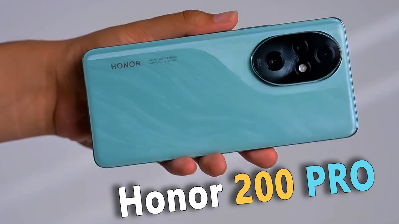 هونر تقتل المنافس بأقوى هاتف جديد Honor 200 Pro بتصميم أنيق وكاميرات ثورية