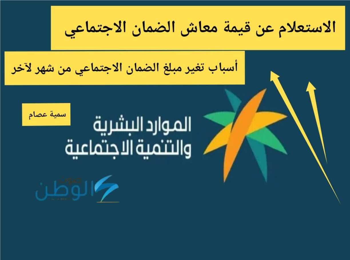 “أعرف الآن موعد الدفعة 33″وما هي أسباب تغير مبلغ الضمان الاجتماعي من شهر لأخر وخطوات الاستعلام عن قيمة معاش الضمان 1446